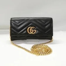 Gucci — Gucci GG Marmont Chain Wallet Good Condition — Handbag — resale