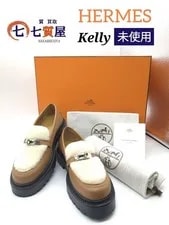 Hermès — Hermes Moccasin Icon Kelly Buckle X Hardware From Japan — Handbag — resale