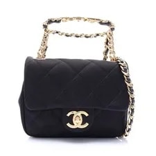 Chanel — Chanel Coco Flap Fabric — Handbag — resale