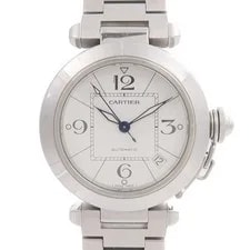 Cartier — Cartier Pasha C W31074M7 Automatic Stainless Steel White — Watch — resale