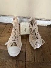 Converse — John Lennon "Imagine Peace" All Star Converse Shoes 9 NOS — Sneaker — resale