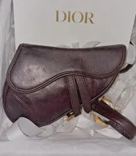 Dior — Christian Dior Mini Dark Waist Belt — Handbag — resale