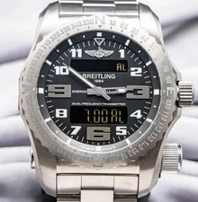 Breitling — Breitling Emergency II Warranty Thru 2029 Complete 51mm Black Dial E76325 — Watch — resale