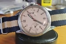 Breitling — Rcaf Breitling Mechanical Chronograph Swiss Made 1973 Contract — Watch — resale