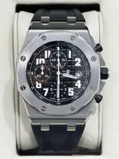 Audemars Piguet — Audemars Piguet Royal Oak Offshore Black Themes 42mm 26020ST Complete Set — Watch — resale