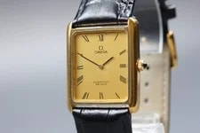 Omega — 1973 Near Omega de Ville 28mm 151.793 Automatic Gold Roman Tank — Watch — resale