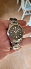Tag Heuer — Tag Heuer WJF2110.BA0570 Link Series Automatic Black Silver Stainless — Watch — resale