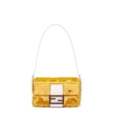 Fendi — Fendi Baguette Re-edition Sequin Limit Edition New! 💛 — Handbag — resale