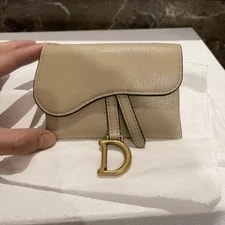 Dior — Dior Saddle Chain Card Wallet Waist for — Handbag — resale