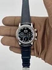 Patek Philippe — 2004 Patek Philippe Perpetual Calendar Chronograph 36mm Platinum 3970EP-019 — Watch — resale