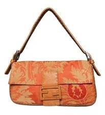 Fendi — Fendi Floral Damask Baguette — Handbag — resale