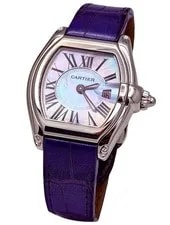 Cartier — Cartier Roadster 2675 W6206007 Mother of Pearl Croco Strap B&P's — Watch — resale