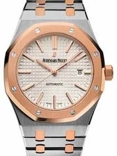 Audemars Piguet Royal Oak Selfwinding White Dial Bracelet 15400SR.OO