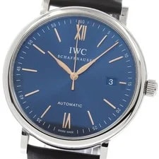 IWC Schaffhausen — IWC Schaffhausen Portofino IW356523 Date Navy Dial Automatic Watch_957691 — Watch — resale