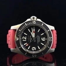 Breitling — Breitling Superocean Automatic 44 Ironman Limited 1/300 Red Strap — Watch — resale