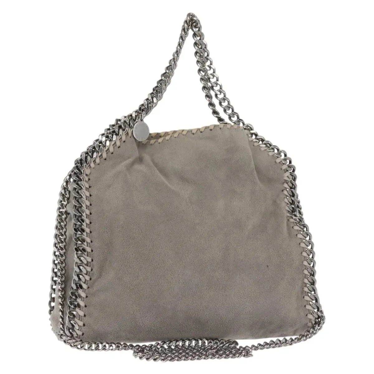 Stella McCartney — Stella Mccartney Falabella Fold Over Faux Synthetic — Handbag — resale