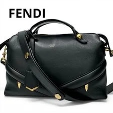 Fendi — Fendi By the Way Medium Monster 2way Tone Auth — Handbag — resale