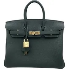 Hermès — Hermes Birkin 25 K刻 Mangrove Hardware #OK072 — Handbag — resale