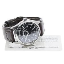 IWC — IWC Pilot’s UTC IW325101 39mm SS Black Dial Automatic #C5444 — Watch — resale