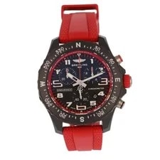 Breitling — Breitling Endurance Pro 38mm Black Dial Quartz Red Rubber Strap — Watch — resale