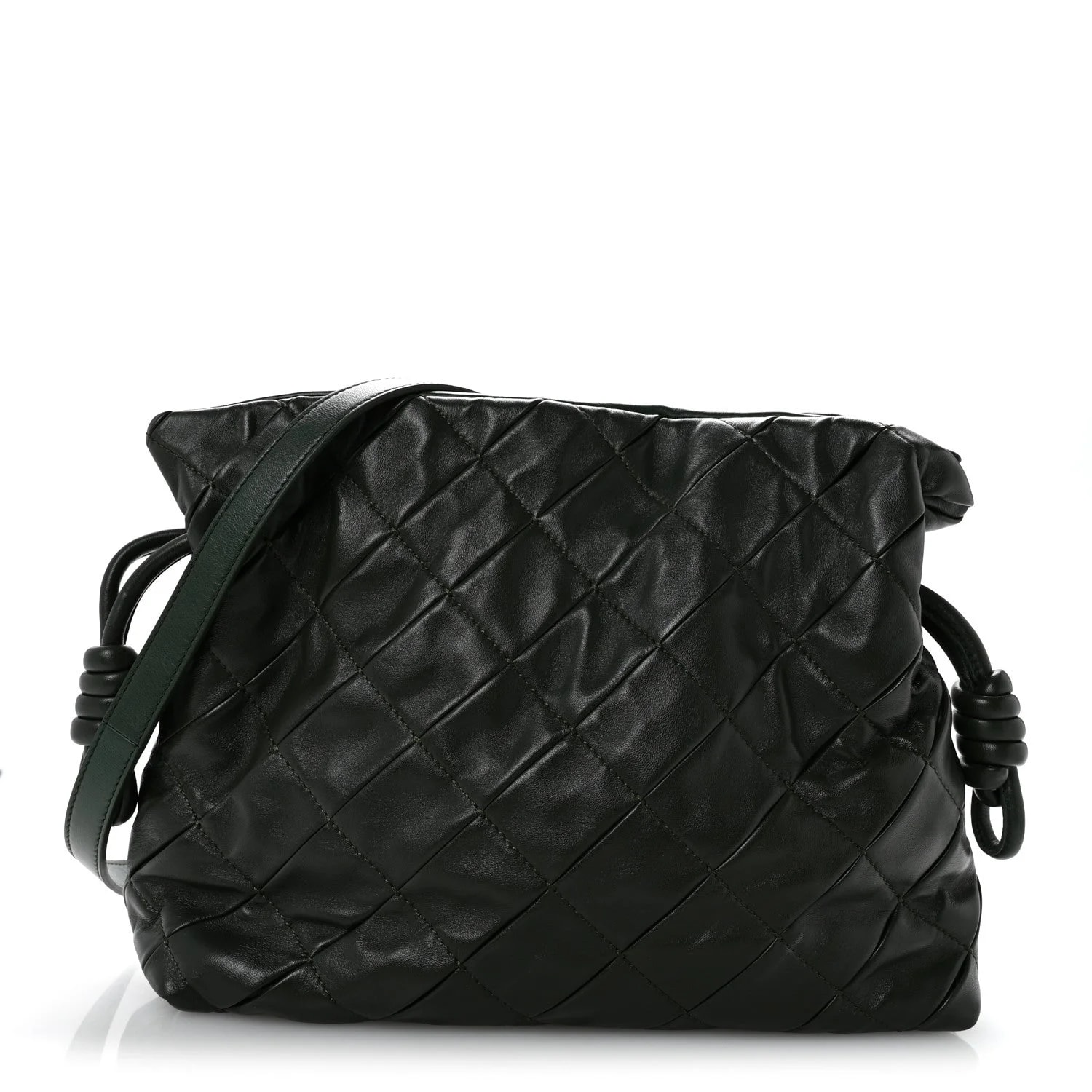 Loewe — Flamenco Knot Verde — Handbag — resale