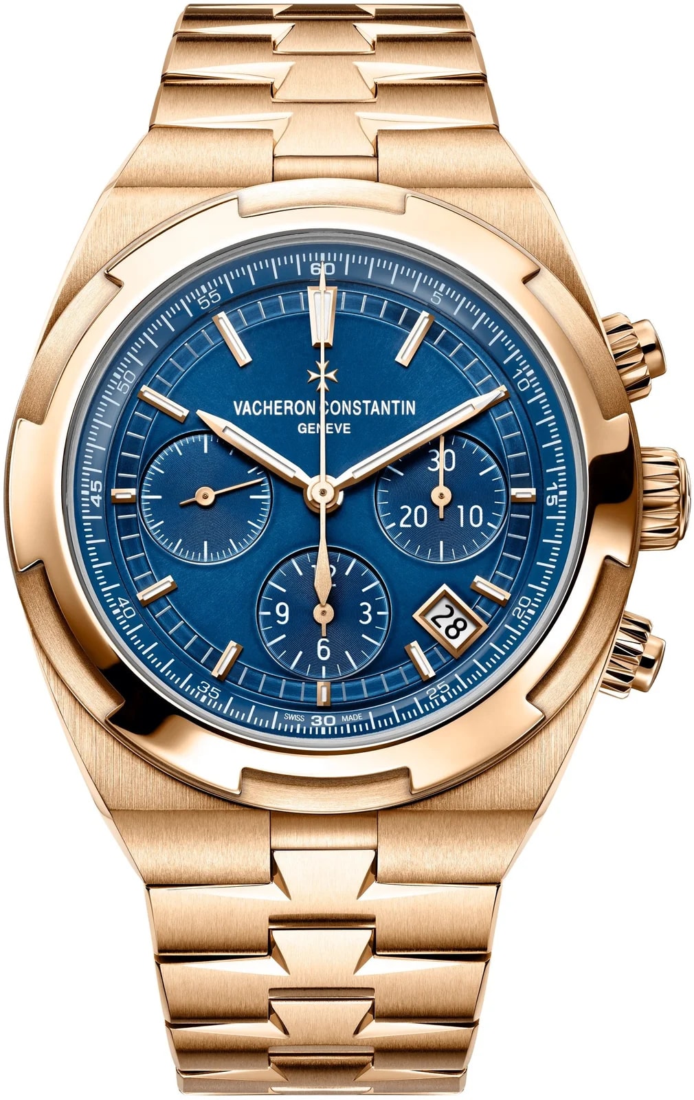 Worldofluxuryus — Vacheron Constantin Overseas Chronograph 18K Pink Gold ’s — Watch — resale