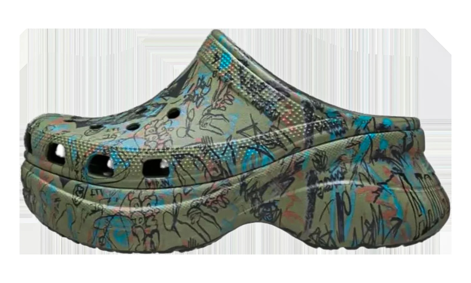 Crocs — Classic Bae Clog Wmns "Mowalola " 211078 3UR — Sneaker — resale