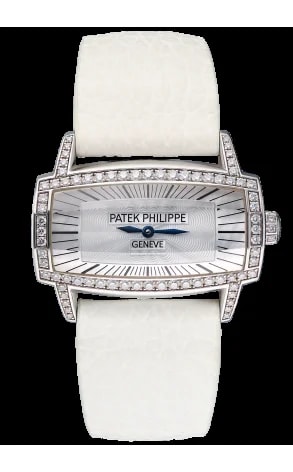 Worldofluxuryus — Patek Philippe Gondolo Gemma 18K White Gold & Diamonds — Watch — resale