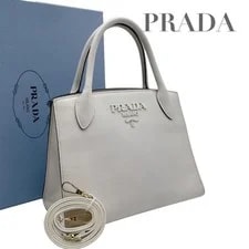 Prada — Prada Monochrome 2way 6198 — Handbag — resale
