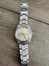 Rolex — Rolex Oyster Precision Silver Stainless Steel 12-Hour Dial — Watch — resale