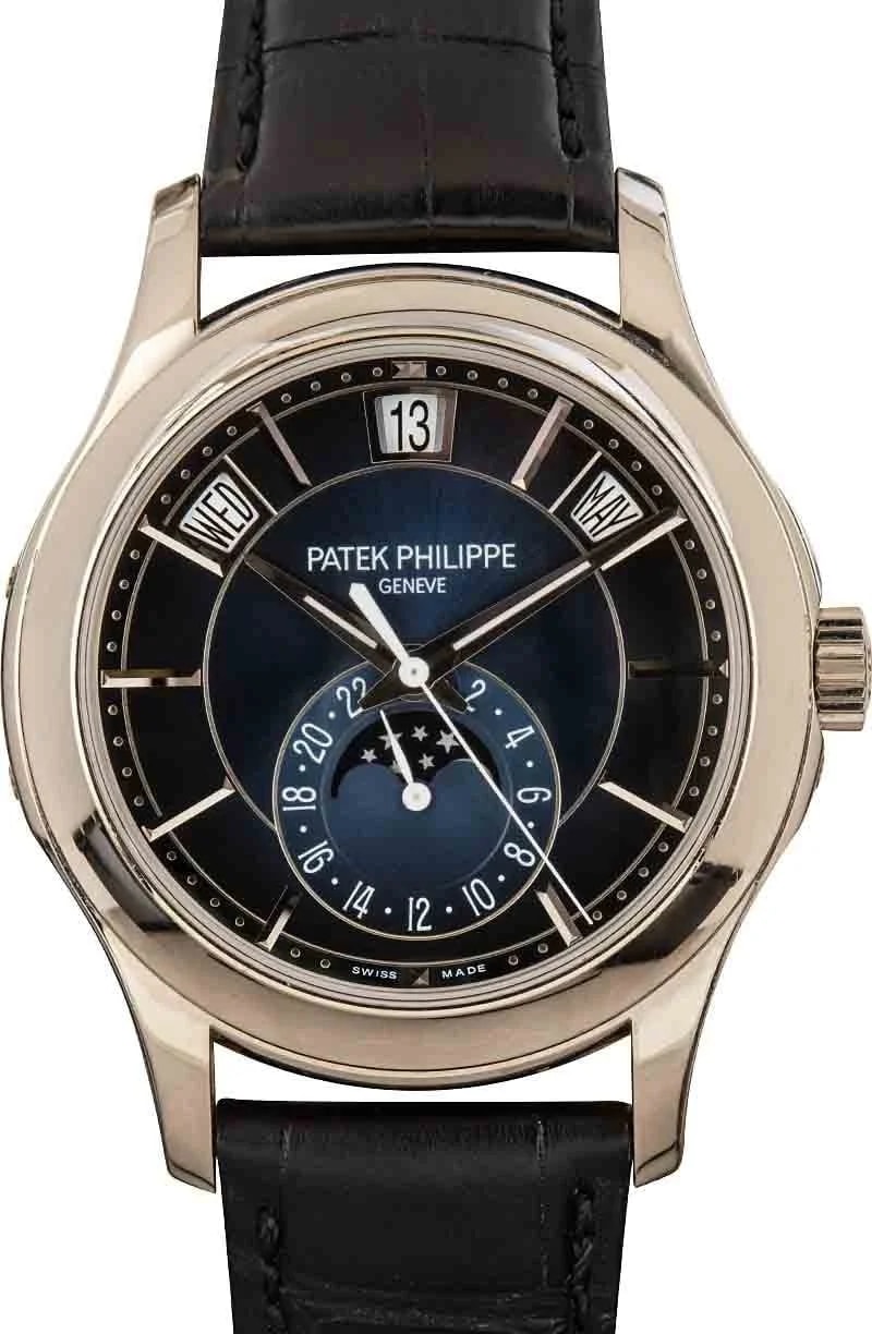 Patek Philippe — Patek Philippe Complications Annual Calendar Moon Phases — Watch — resale