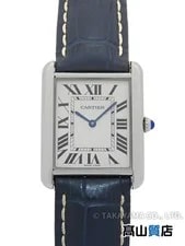 Cartier — Cartier Tank W5200003 / 3169 Stainless Steel Leather 27mm 2000 #TW2261 — Watch — resale