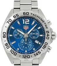 Tag Heuer — TAG Heuer Formula 1 Chronograph CAZ101K.BA0842 Quartz 43mm Box Papers Blue — Watch — resale