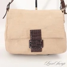 Fendi — Y2K Fendi Made in Italy Genuine Mamma Baguette — Handbag — resale
