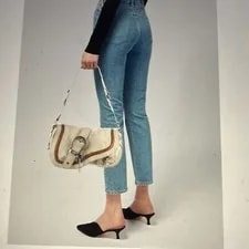 Dior — Christian Dior Gaucho Double — Handbag — resale
