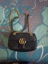 Gucci — Authentic Gucci Marmont Mini Matelassé GG — Handbag — resale