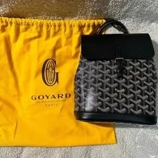 Goyard — Goyard Alpin Rucksack Backpack Herringbone Hand Crossbody — Handbag — resale