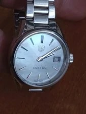 TAG Heuer — TAG Heuer Carrera Mother of Pearl Stainless Steel 32MM Quartz WAR1311-0 — Watch — resale