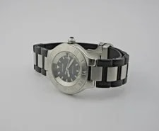 Cartier — Cartier Must 21 Self-Winding Automatic Black & Silver — Watch — resale