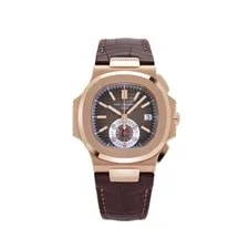 Patek Philippe — Patek Philippe Nautilus 5980R-001 Chronograph Rose Gold Brown Dial (2018) — Watch — resale