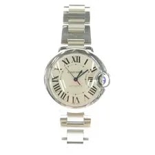 Cartier — Cartier Ballon Bleu de Silver Dial Stainless Steel Automatic SS AT W6920 — Watch — resale