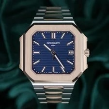 Patek Philippe — 2026 NEW Unworn Patek Philippe Cubitus Two-Tone Blue Dial 18K Rose Gold 5821/1AR — Watch — resale
