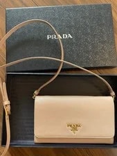 Prada — Prada Crossbody Wallet Detachable Strap Auth — Handbag — resale