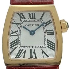 Cartier — Cartier la Dona SM W6400356 White Pink Gold Quartz #229 — Watch — resale