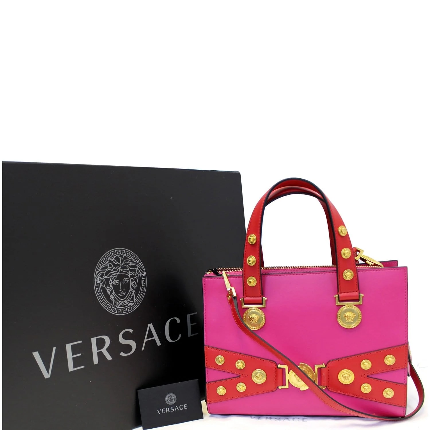 Versace — Versace Medusa Stud Tribute — Handbag — resale