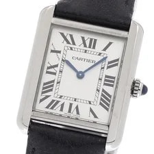 Cartier — Cartier Tank Solo SM WSTA0030 Silver Dial Quartz Watch_960882 — Watch — resale