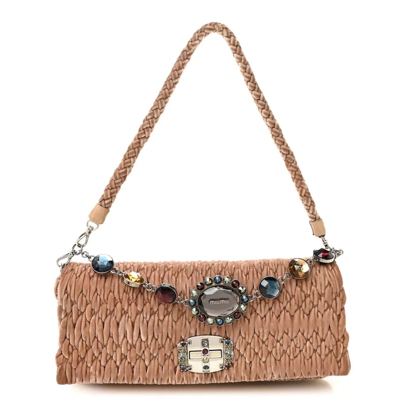 Miu Miu — Matelasse Chain Cammeo — Handbag — resale