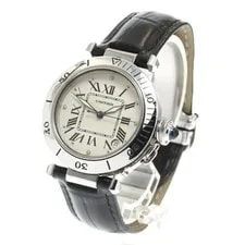 Cartier — Cartier Pasha C W3100255 35mm SS Beige Dial Automatic Date #C486 — Watch — resale