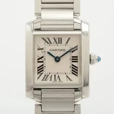 Cartier — Cartier Tank Francaise SM W51008Q3 SS QZ Ivory-Face — Watch — resale
