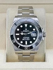 Rolex Submariner Black Dial on Oyster 126610LN Complete 2024